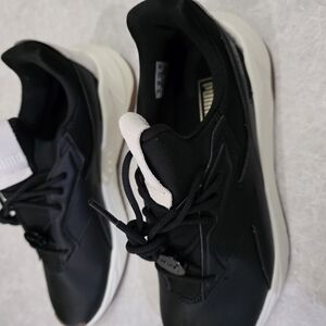 Puma Black and White Sneakers